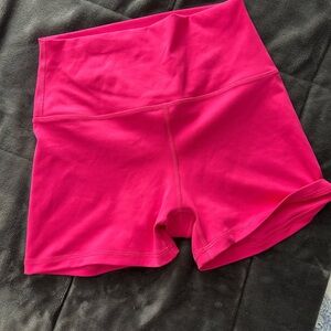 High-Waist Hot Pink Gilly Hicks Shorts